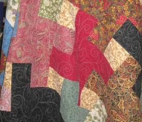 Meet In The Middle Quilt - Quilt Pattern - Quick & Beginner